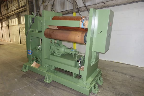 Memco #M50/75, 50" embosser with rolls - Image 1