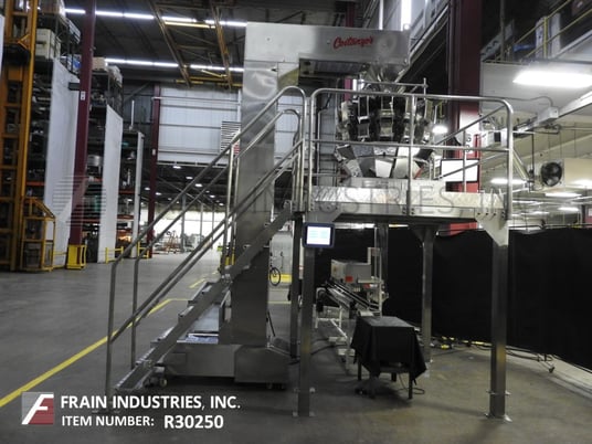 Ohlson #MHW-14F, complete combination weigh scale, bag filling system - Image 3