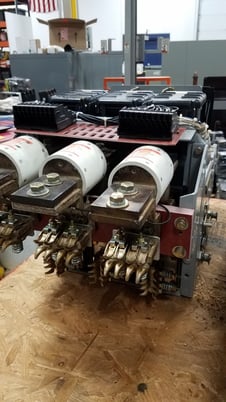 1600 Amps, General Electric, WPF-16, electrically operated, manually operated, drawout, fused, K116LSIGM trip - Image 5