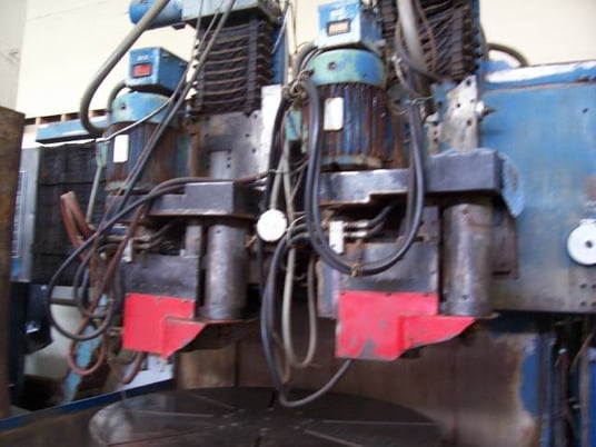 Campbell #AS4860-16D, 20" grinding stroke, 12" wheels, 2 head, 10 HP dual grinding spindles, 1983, $8,500.00 - Image 2