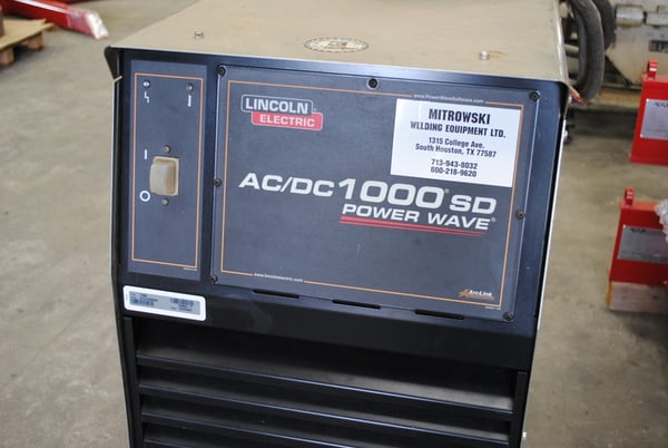 1000 Amps, Lincoln, AC/DC Power Wave SD, subarc power supply, 30 day warr (15 available) - Image 2