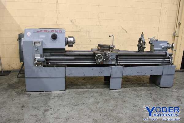 16" x 72" LeBlond, engine lathe, 3-jaw 10" chuck, 6" roller type steady rest, #70706 - Image 1