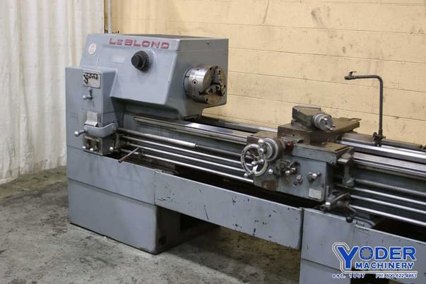 16" x 72" LeBlond, engine lathe, 3-jaw 10" chuck, 6" roller type steady rest, #70706 - Image 2