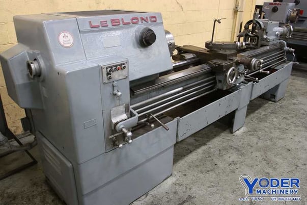 16" x 72" LeBlond, engine lathe, 3-jaw 10" chuck, 6" roller type steady rest, #70706 - Image 3