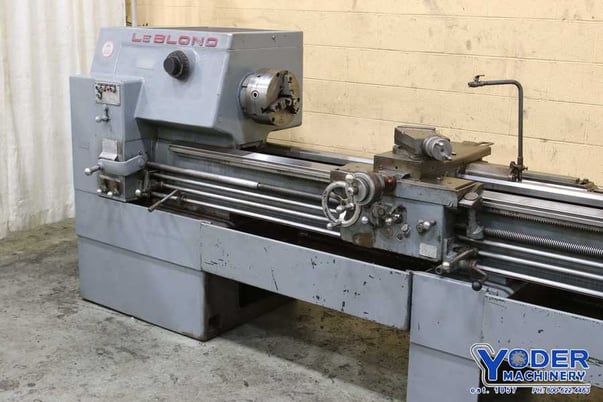16" x 72" LeBlond, engine lathe, 3-jaw 10" chuck, 6" roller type steady rest, #70706 - Image 4