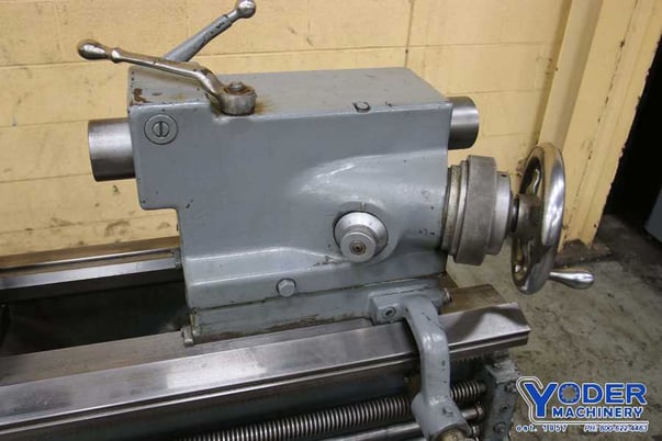 16" x 72" LeBlond, engine lathe, 3-jaw 10" chuck, 6" roller type steady rest, #70706 - Image 6