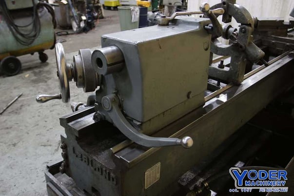 16" x 72" LeBlond, engine lathe, 3-jaw 10" chuck, 6" roller type steady rest, #70706 - Image 7