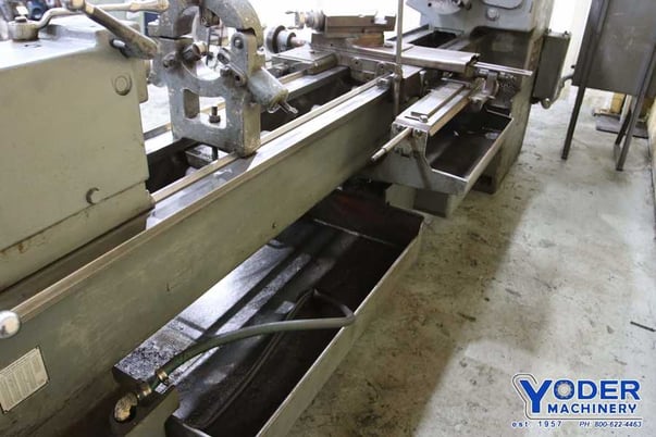 16" x 72" LeBlond, engine lathe, 3-jaw 10" chuck, 6" roller type steady rest, #70706 - Image 8
