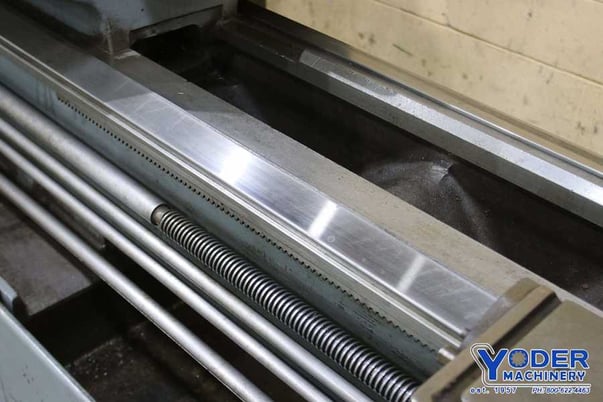16" x 72" LeBlond, engine lathe, 3-jaw 10" chuck, 6" roller type steady rest, #70706 - Image 10