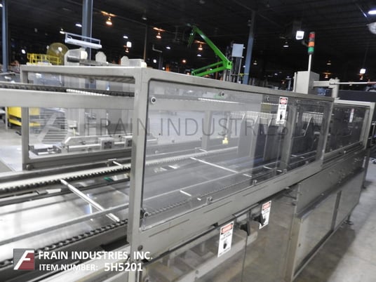 Arpac #TS2212/45TW28, complete line container, automatic, continuous motion, servo driven, tray former - Image 2