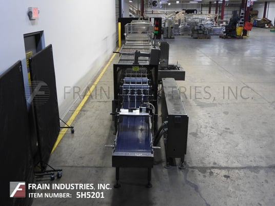 Arpac #TS2212/45TW28, complete line container, automatic, continuous motion, servo driven, tray former - Image 4