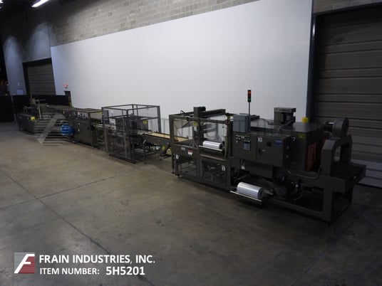 Arpac #TS2212/45TW28, complete line container, automatic, continuous motion, servo driven, tray former - Image 5