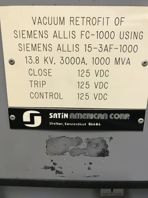 3000 Amps, Siemens, 15-3AF-1000A-77 - Image 2