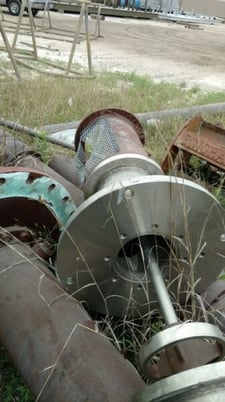 900 GPM @ 100' TDH, Goulds, 8x12 JMC, 2 STG Stainless Steel, 1760 RPM, #1761 - Image 4