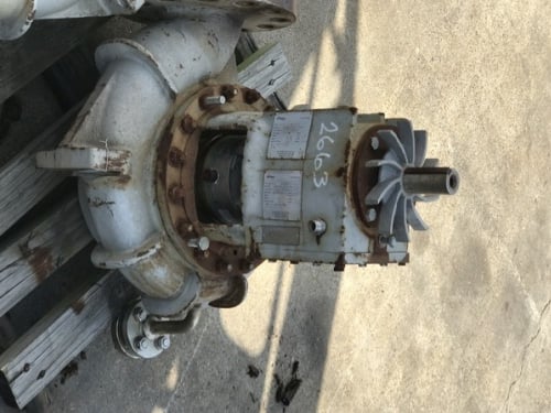 493 GPM @ 75' TDH, Flowserve, 6x6x10 ERPN 125-2545 (600#), 1740 RPM - Image 1