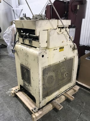 18" x .05" Littell #418-5PD, powered straightener, 5-rolls,loop Control arm, 1954, #10423 - Image 2