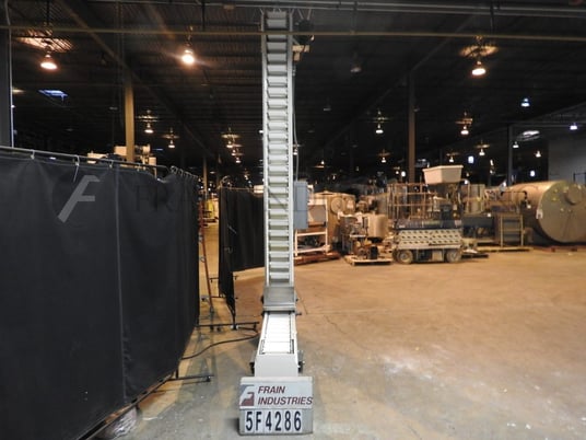 Z style bucket elevator, 8" L x 4-1/4" W x 2-1/2" D buckets, 138" discharge height - Image 5