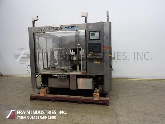Krones #747-442-Autocol, automatic, 30 station, Stainless Steel, rotary, front, back and neck pressure - Image 5