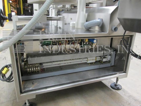 Kalish #LS4000, automatic, inline, Stainless Steel, pressure sensitive wrap labeler, 20-100 cpm, chain - Image 2
