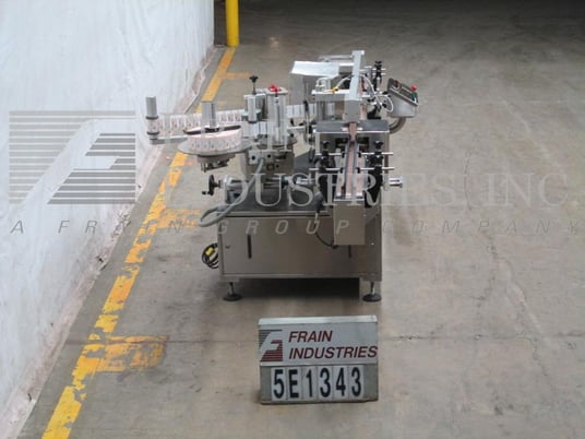 Kalish #LS4000, automatic, inline, Stainless Steel, pressure sensitive wrap labeler, 20-100 cpm, chain - Image 3