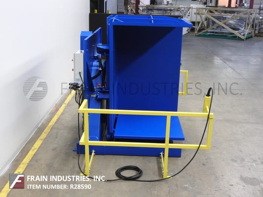 Material Handling Pallet Inverter, Cherrys Industrial #SC75P, free standing, single clamp - Image 4