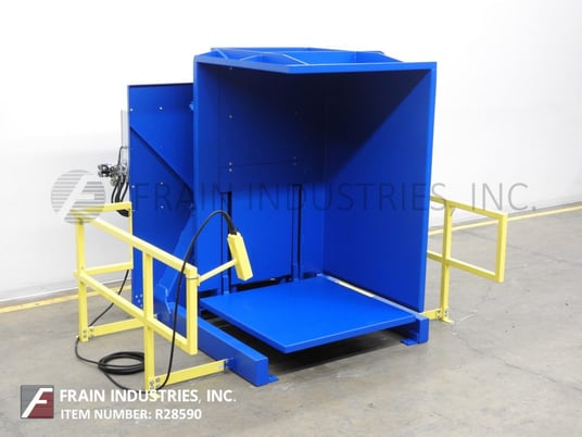 Material Handling Pallet Inverter, Cherrys Industrial #SC75P, free standing, single clamp - Image 5