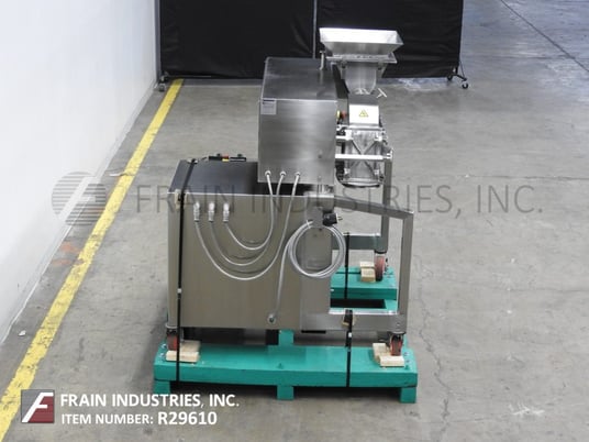 Fitzpatrick #D6A, pharmacutical hammermill, compact, enclosed GMP sanitary design, 16 fixed Stainless Steel - Image 4