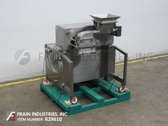 Fitzpatrick #D6A, pharmacutical hammermill, compact, enclosed GMP sanitary design, 16 fixed Stainless Steel - Image 5