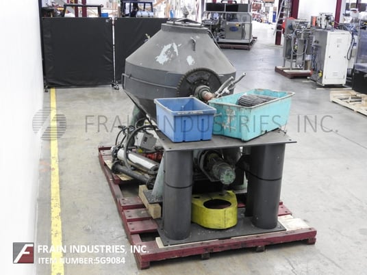 25 cu.ft. Patterson #Thoroblender, double cone, 304S/S, jacketed vacuum drying blender, 17-1/2" bolt down - Image 4