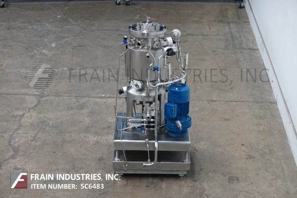 Tank Fermentor, 16 liter reactor, bottom drive, dual level agitation & sanitary shaft seals, 316 Stainless - Image 3