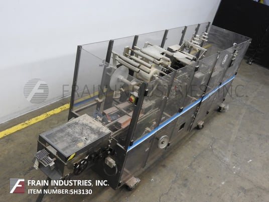 Scandia #725, automatic, expanded turret type over wrapping machine, 500200 CPM, AB PLC & AB Panelview 550 HMI - Image 2