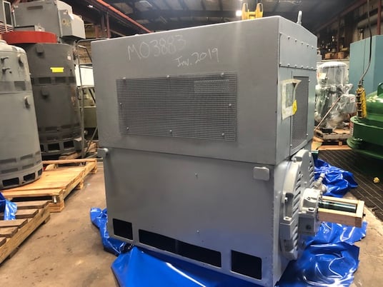 800 HP 1755 RPM General Electric, Frame 8311S, weather protected enclosure type 2, sleeve, rblt spare - Image 1