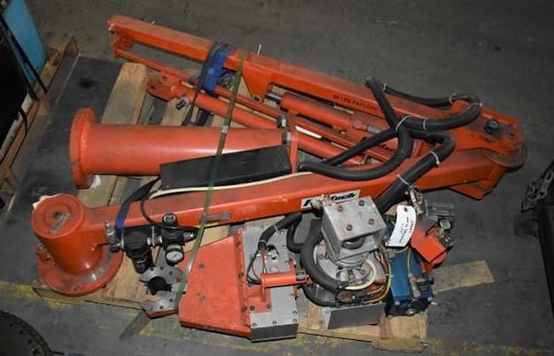 Positech Manipulator pneumatic lift assist arm #LA3030, 60 lb., 28' overhead spacer, grip tool, 200 lb arm - Image 7
