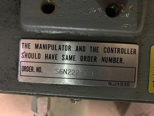 Motoman, under power 350N, 6-Axis CNC robot w/NX100 control, 350 kg X 2.542mm, 2006, #103766 - Image 3