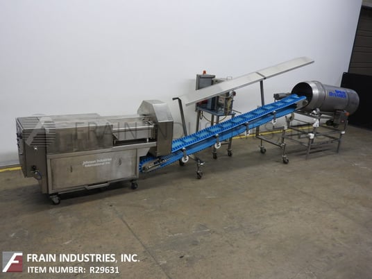 Johnson Industries #CJ-7200, cheese loaf shredder & blender, 7200 lbs per hour, 4-blade cross cut shredding - Image 1