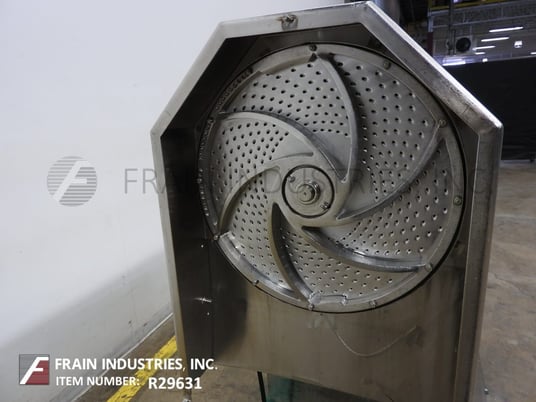 Johnson Industries #CJ-7200, cheese loaf shredder & blender, 7200 lbs per hour, 4-blade cross cut shredding - Image 2