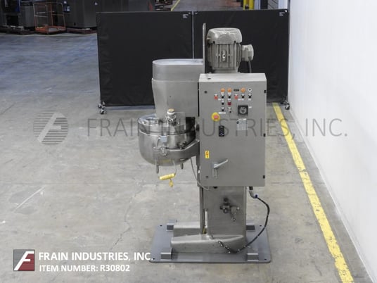 20" x 14" Collette #GRAL75, high speed, high shear 316 Stainless Steel, vertical granulator, jacketed - Image 3