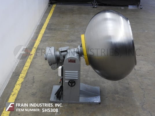 C La Mastra 48" C. La Mastra, Stainless Steel, doughnut shaped coating pan, 48" ID, 32" D, 1/4 HP drive (2 - Image 5