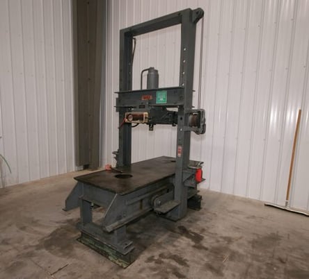 50 Ton, Dake #19-175, moveable frame press, 30" x72" table, 8-1/2" head travel, #13137 - Image 2