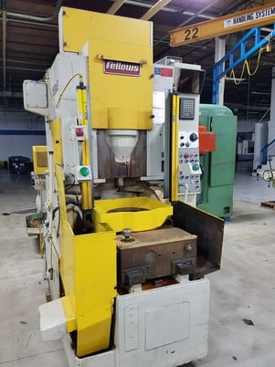 Fellows #10-4, Fanuc PowerMate D, 10" diameter, 4DP,hydraulic collet fixture,cutter guard, #29370 - Image 1
