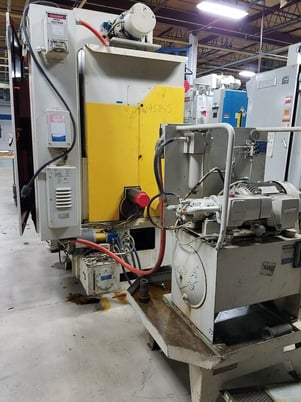 Fellows #10-4, Fanuc PowerMate D, 10" diameter, 4DP,hydraulic collet fixture,cutter guard, #29370 - Image 4