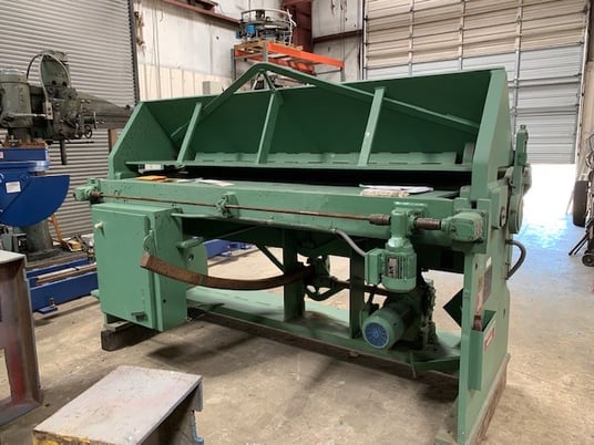 3/16" x 8' Chicago #PB8187, powered straight brake, excellent - Image 3