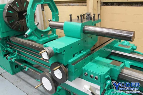 32" x 200" Edelstaal #SNA800X5000, hollow spindle gap bed lathe, 20" SOCS, 1980, #66525 - Image 8