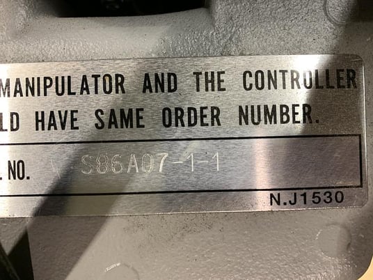 Motoman, ssf2000, 6 kg x 1378mm, 6-Axis robot, NX100 CNC, 2008 (4 available) - Image 4