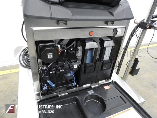 Keyence #MK-U6000, ink jet coder with auto-shower self cleaning print head, table or cart mounted, #R31320 - Image 2