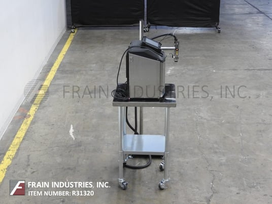 Keyence #MK-U6000, ink jet coder with auto-shower self cleaning print head, table or cart mounted, #R31320 - Image 3