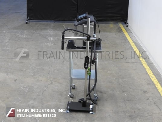 Keyence #MK-U6000, ink jet coder with auto-shower self cleaning print head, table or cart mounted, #R31320 - Image 4