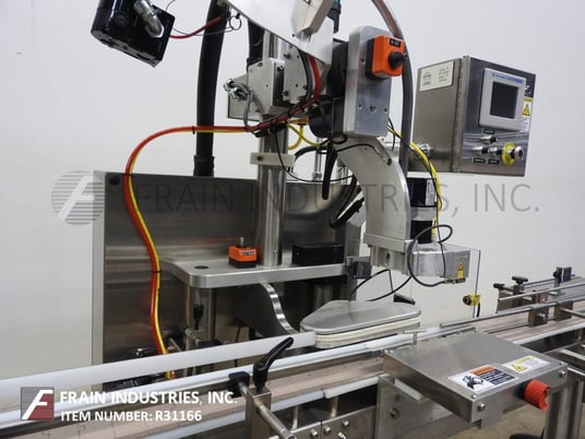 Omega Design #CDFR-1D1, inline canister style desiccant dispenser w/inclined cleated belt feeder & container - Image 2