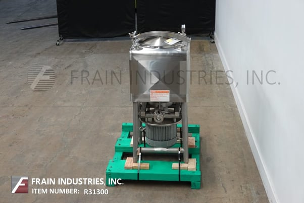 Breddo #LDT, 50 gallon 316S/S single wall liquefier, 24" L x 24" W x 22" straight wall chamber, flip up bolt - Image 4