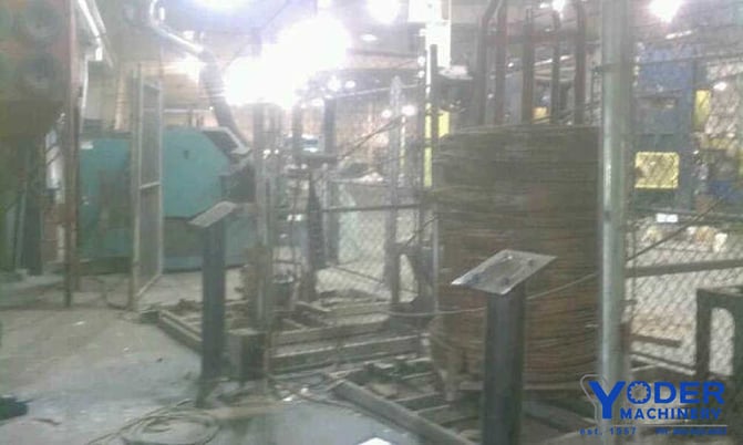 KRB #10-16, rebar straightening & cut machine, adjustable to 360 FPM, #59799 - Image 3